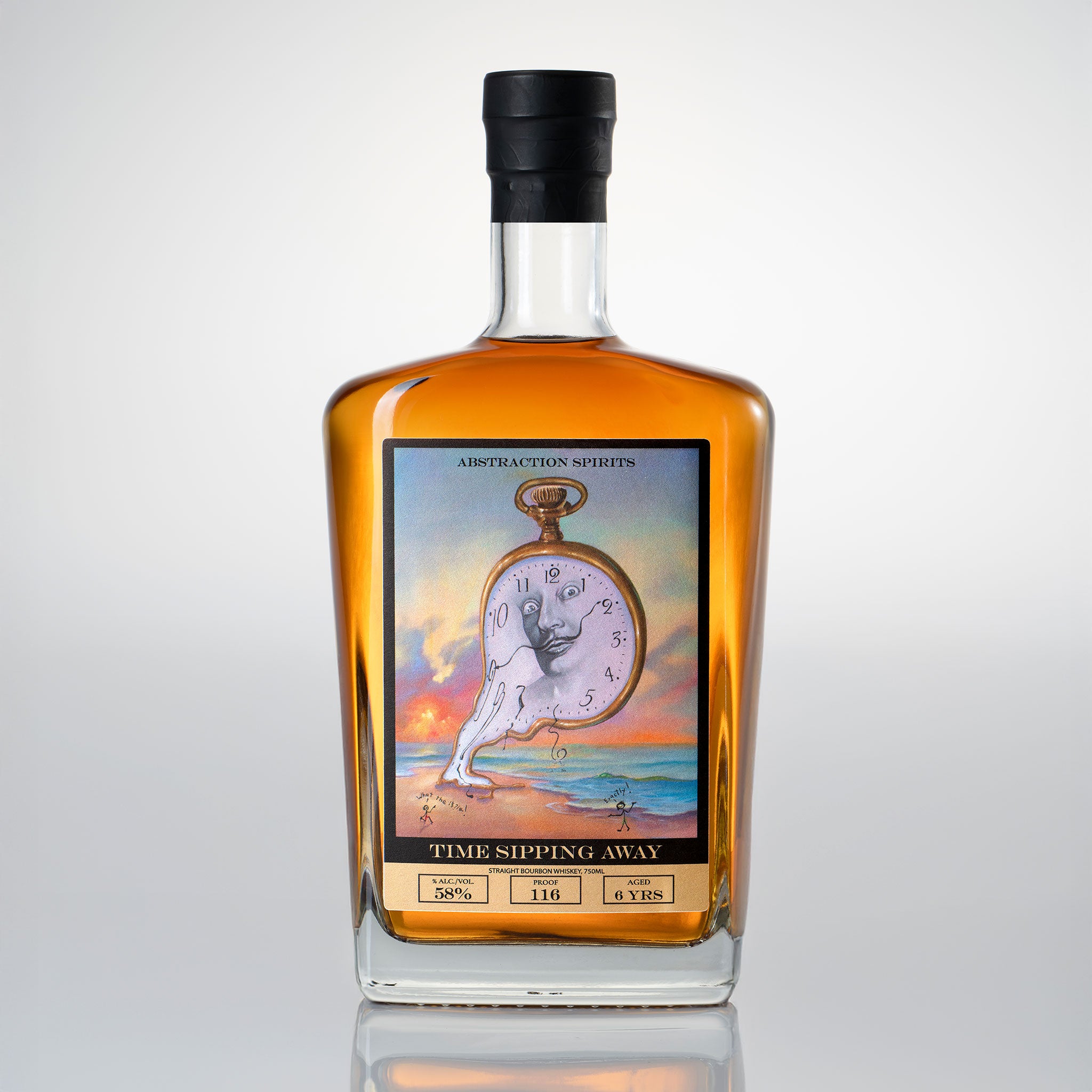 Abstraction Spirits Time Sipping Away 6-Year Straight Bourbon Whiskey 116 Proof
